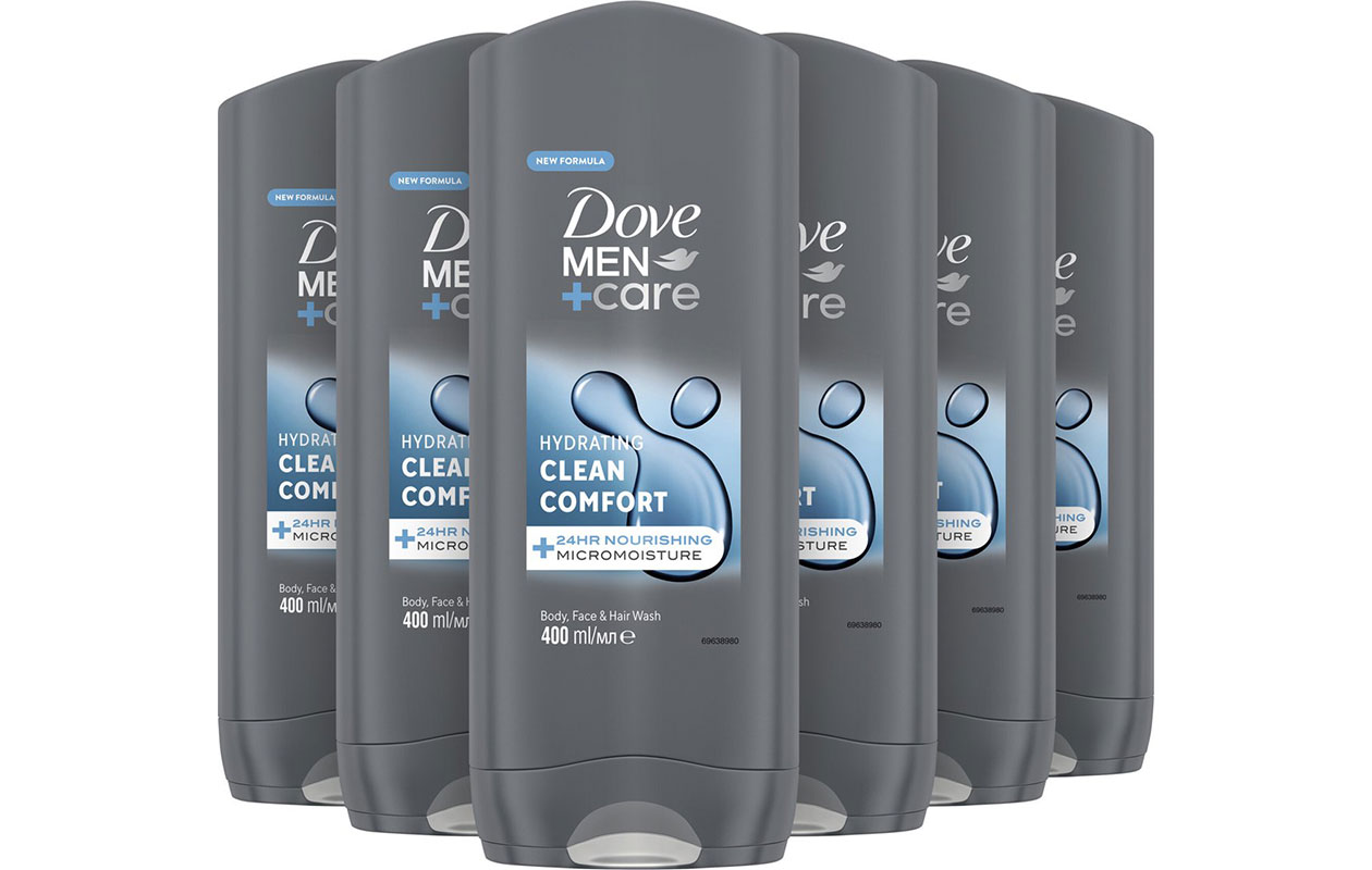 Dove Men+Care Douchegel Cool Fresh – 6× 400 ml