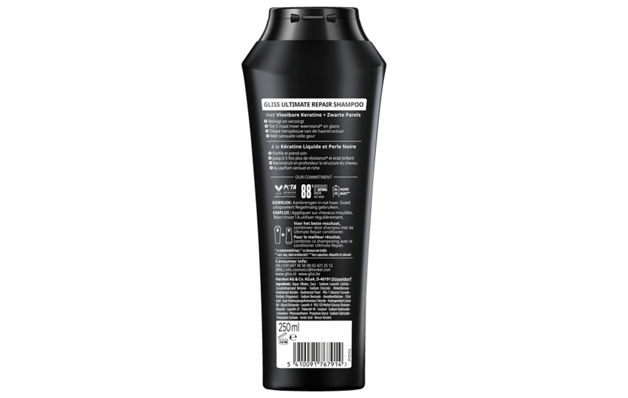 Gliss shampoo Ultimate Repair (6x400ml)