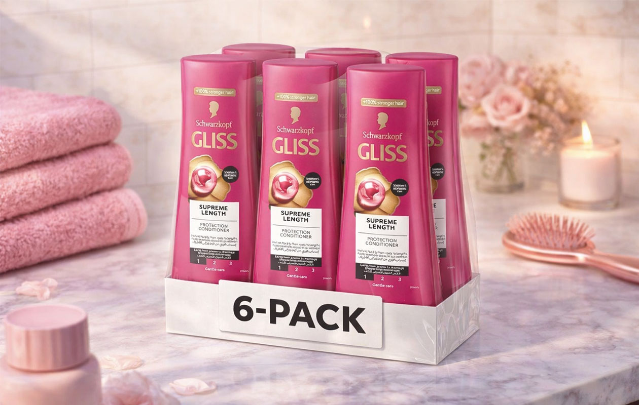 Gliss conditioner Supreme Length (6x400ml)