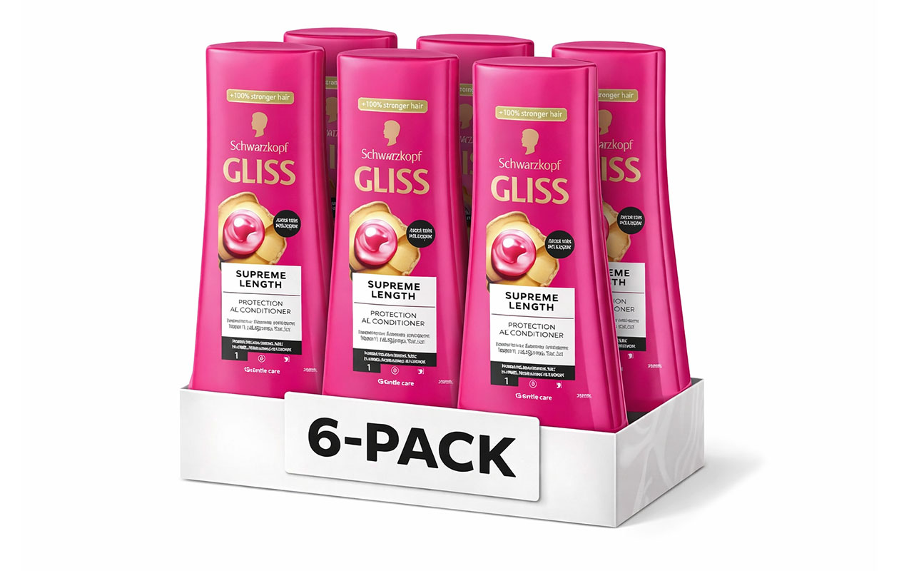Gliss conditioner Supreme Length (6x400ml)