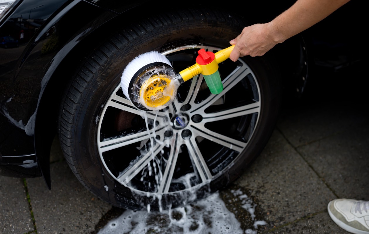 Nexxt - Roterende Reinigingsborstel met Zeep Dispenser