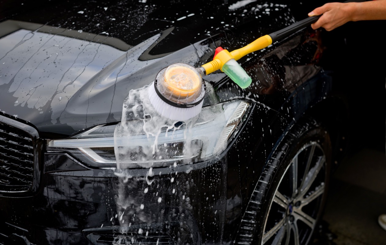 Nexxt - Roterende Reinigingsborstel met Zeep Dispenser