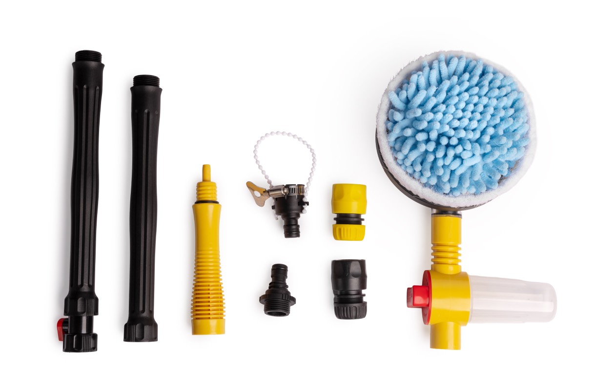 Nexxt - Roterende Reinigingsborstel met Zeep Dispenser