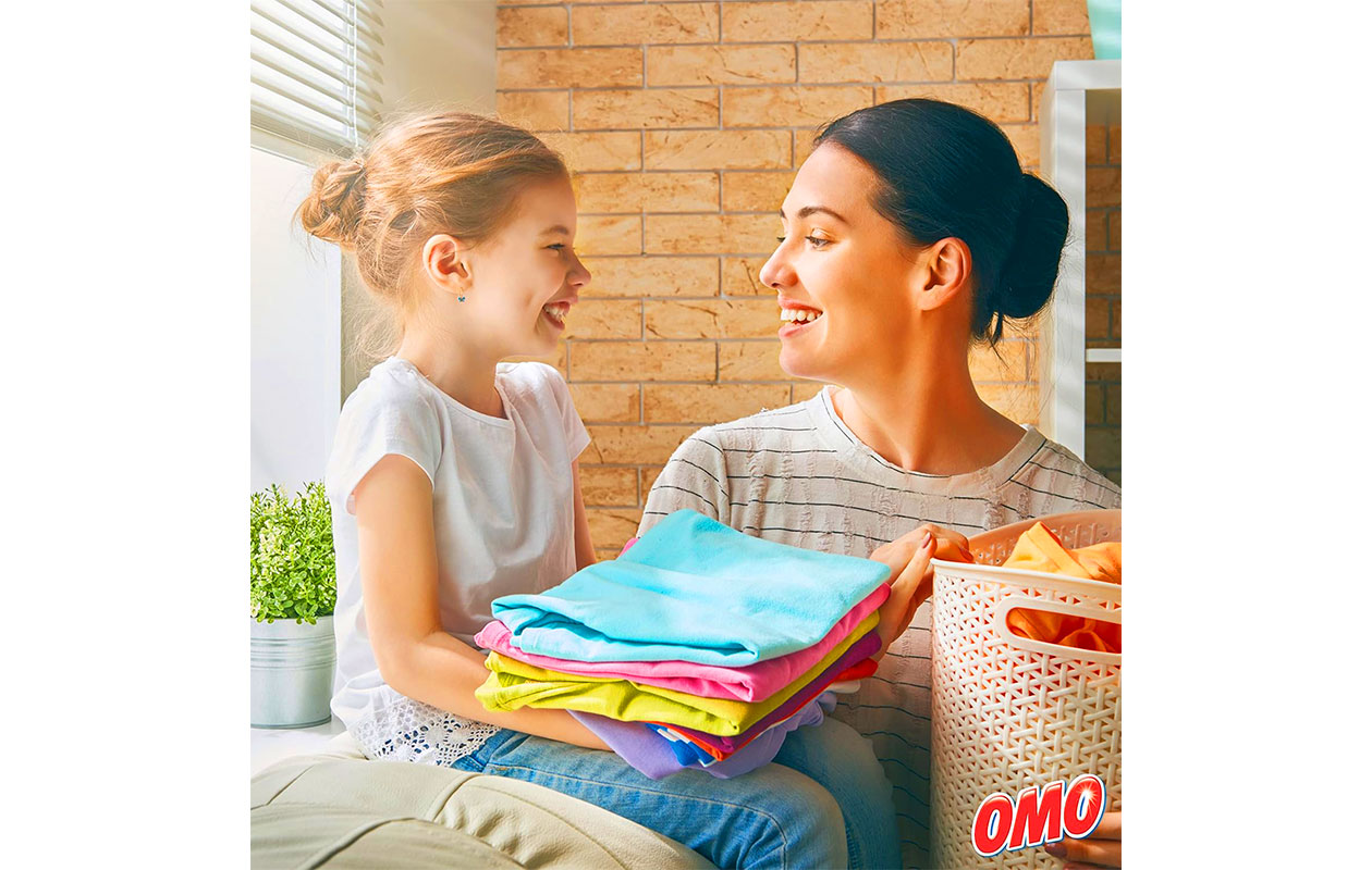 Omo Vloeibaar Wasmiddel Kleur - (6x 1L)