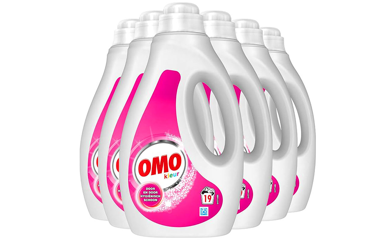 Omo Vloeibaar Wasmiddel Kleur - (6x 1L)