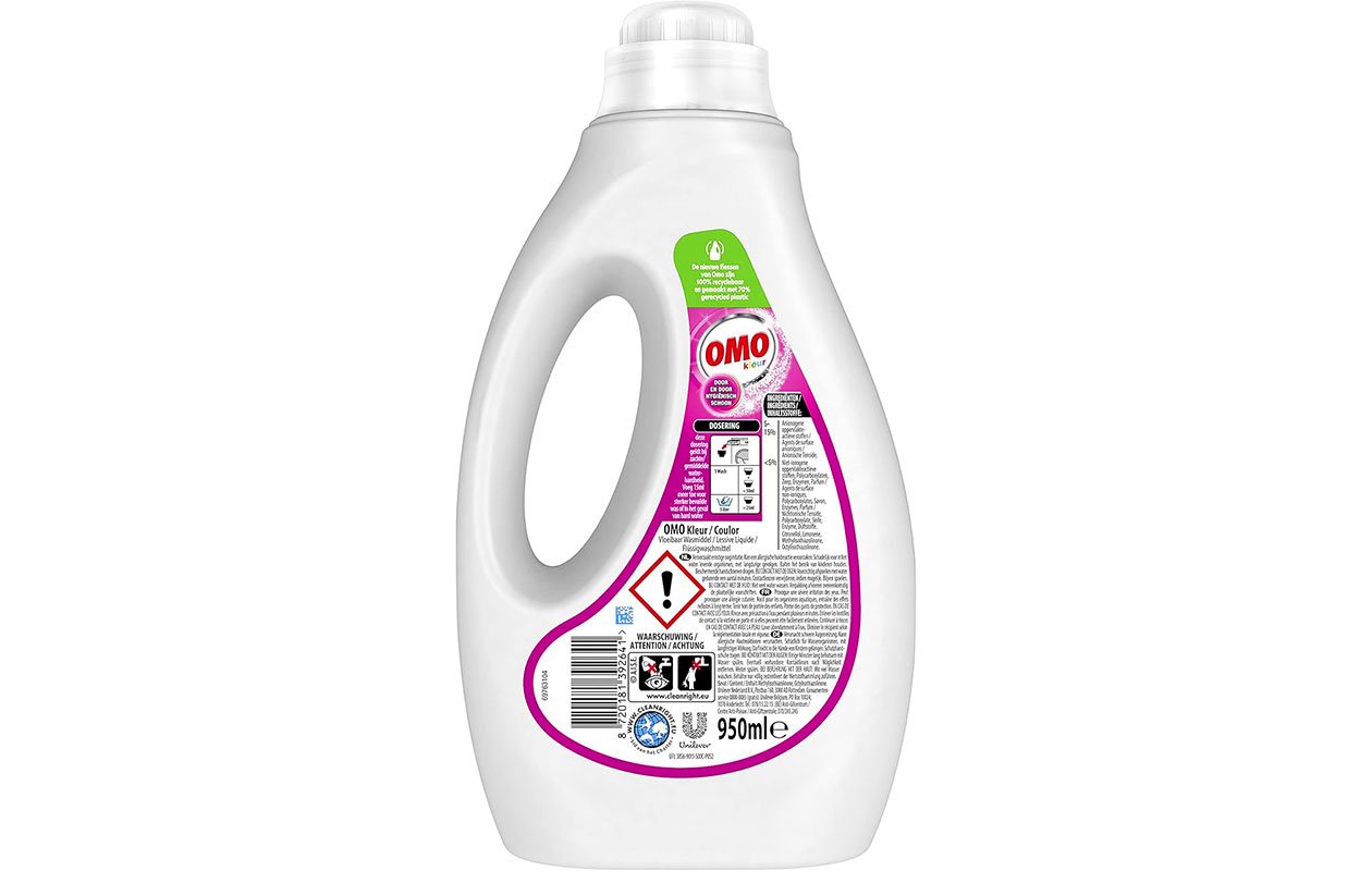 Omo Vloeibaar Wasmiddel Kleur - (6x 1L)