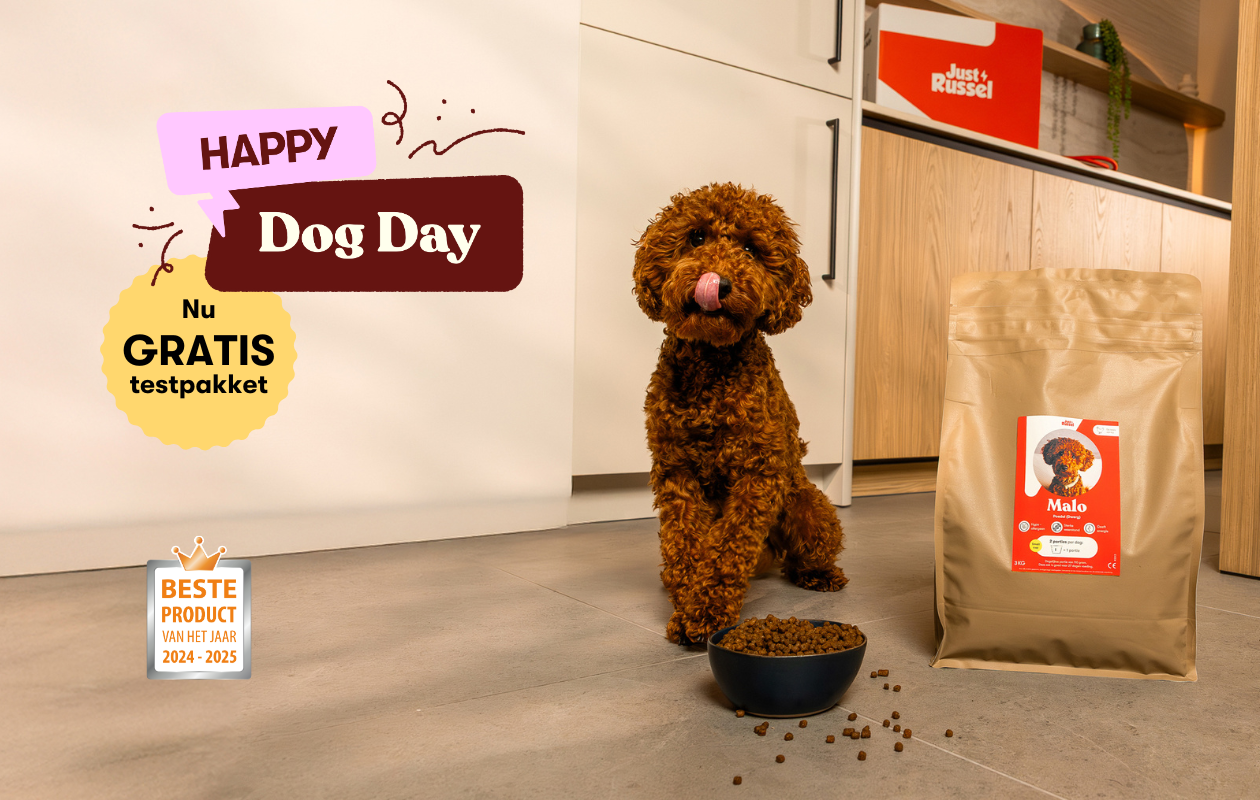 Op maat gemaakte honden- en kattenvoer van Just Russel