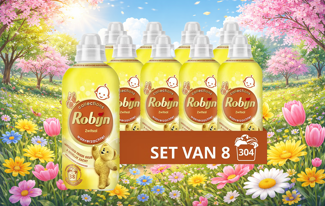 Robijn Wasverzachter Zwitsal – (8x765ml)