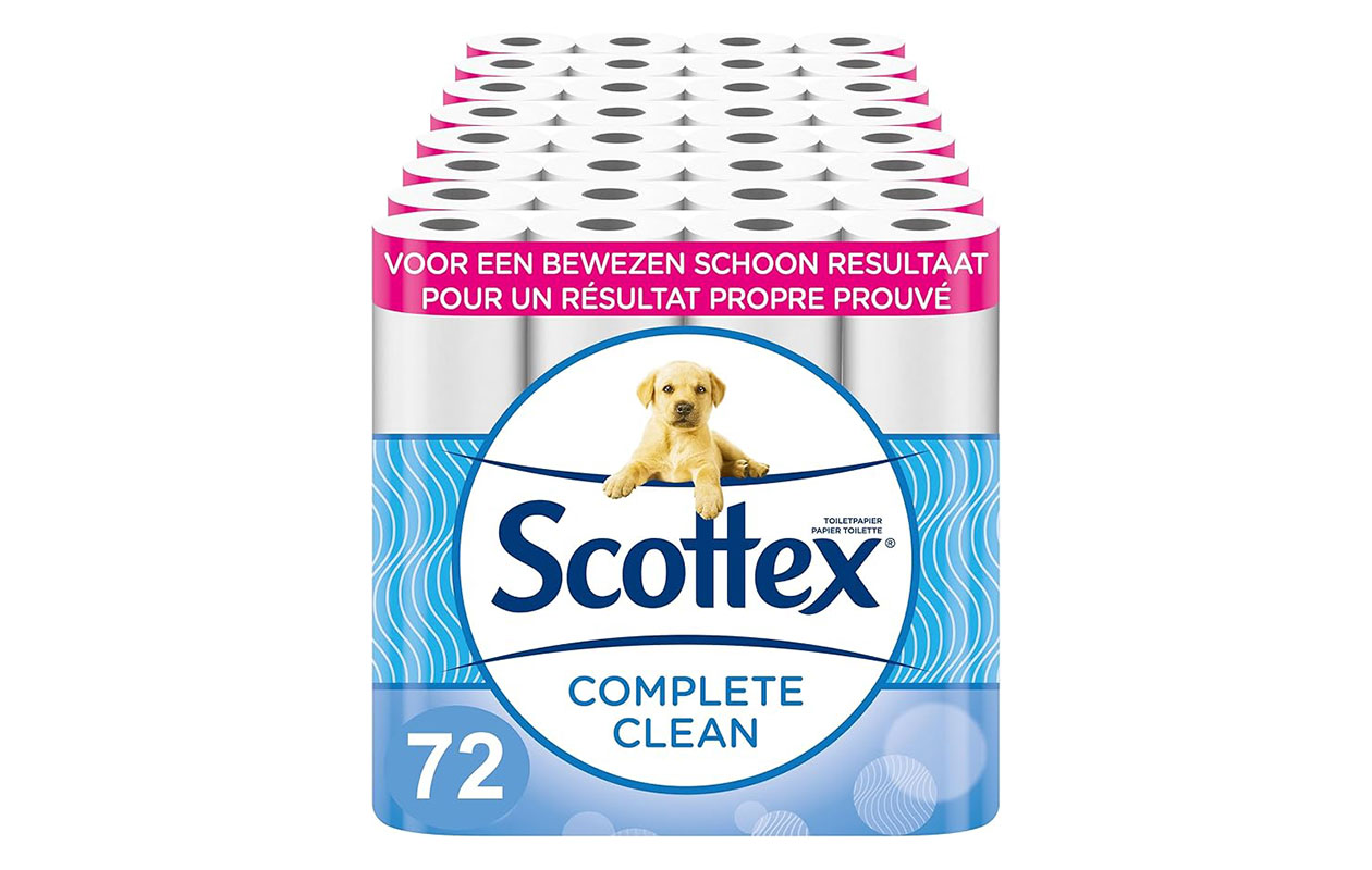 Scottex Toiletpapier – 72 rollen