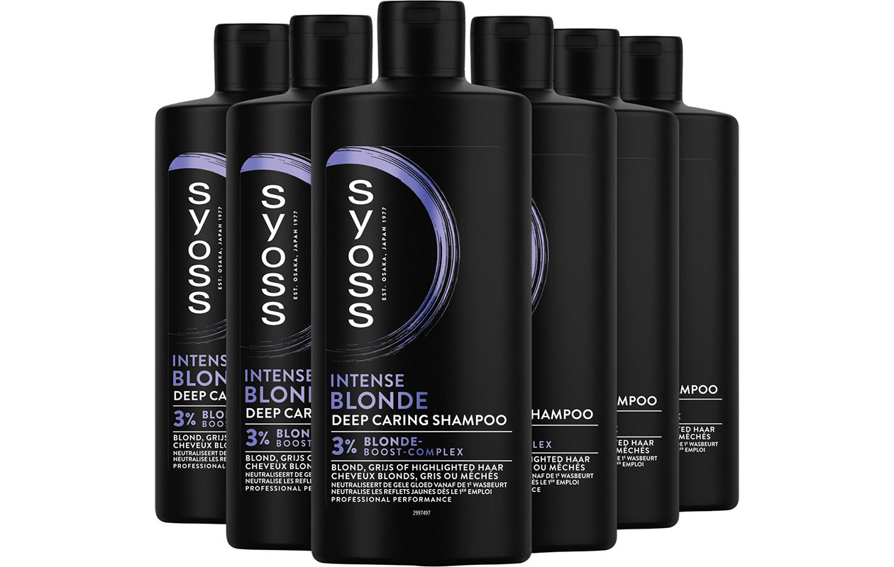 Syoss Shampoo Intense Blonde 440ml - 6 stuks