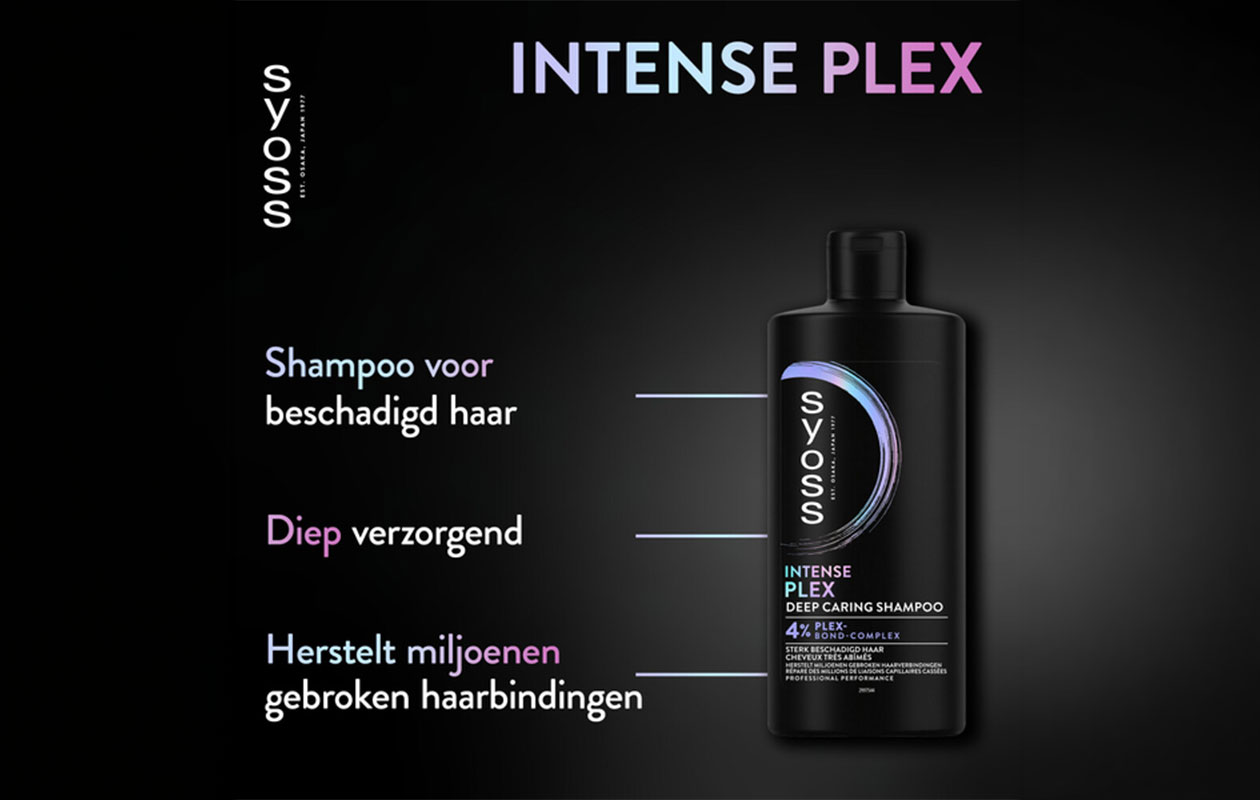 Syoss Shampoo Intense Plex 440ml - 6 stuks