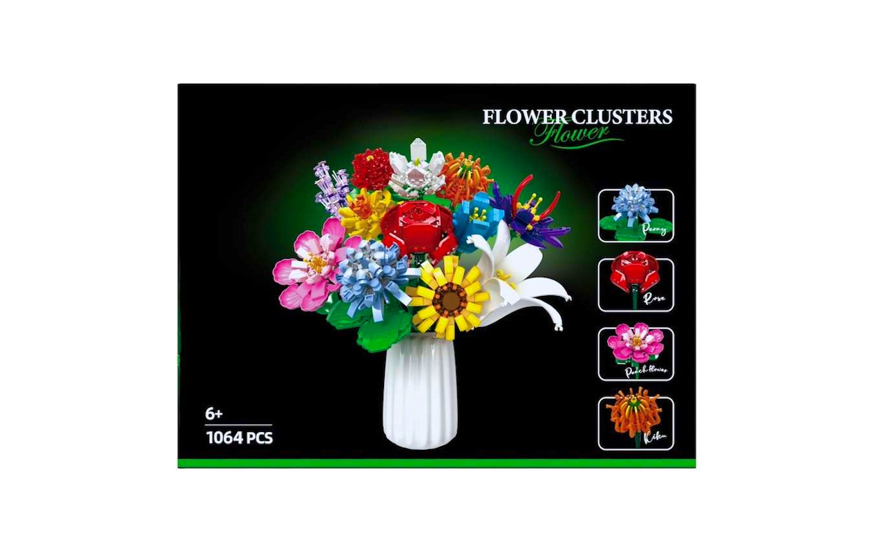 Bouquet de blocs de construction