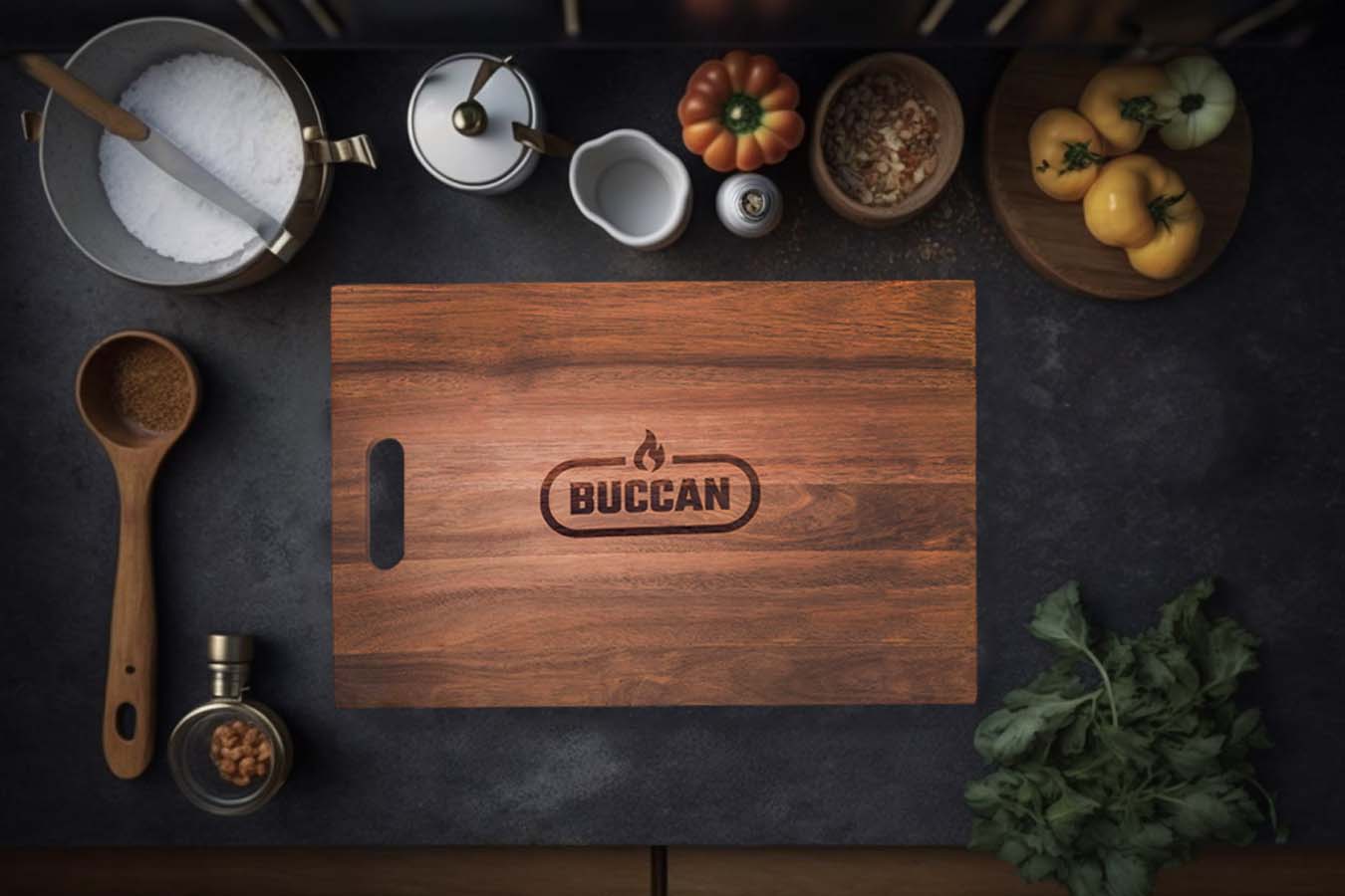 Buccan BBQ - Houten Snijplank