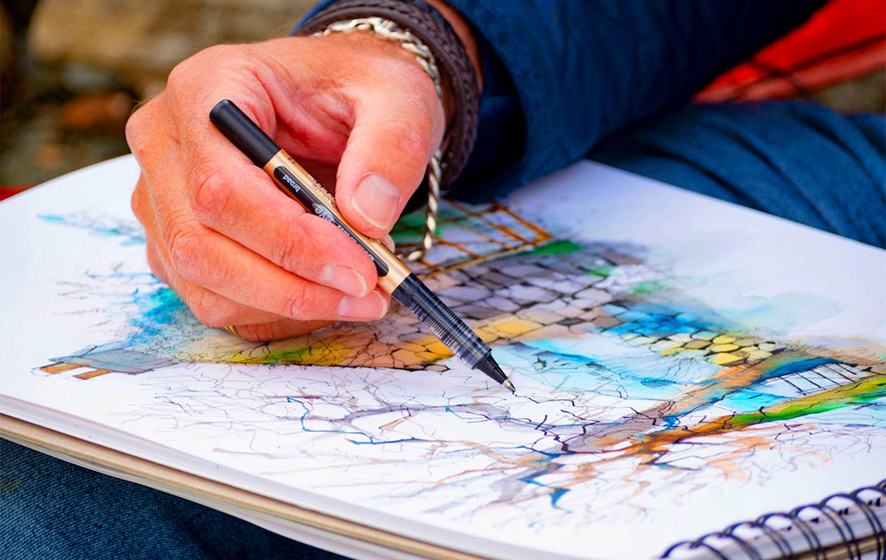 Online cursus Urban Sketching voor beginners