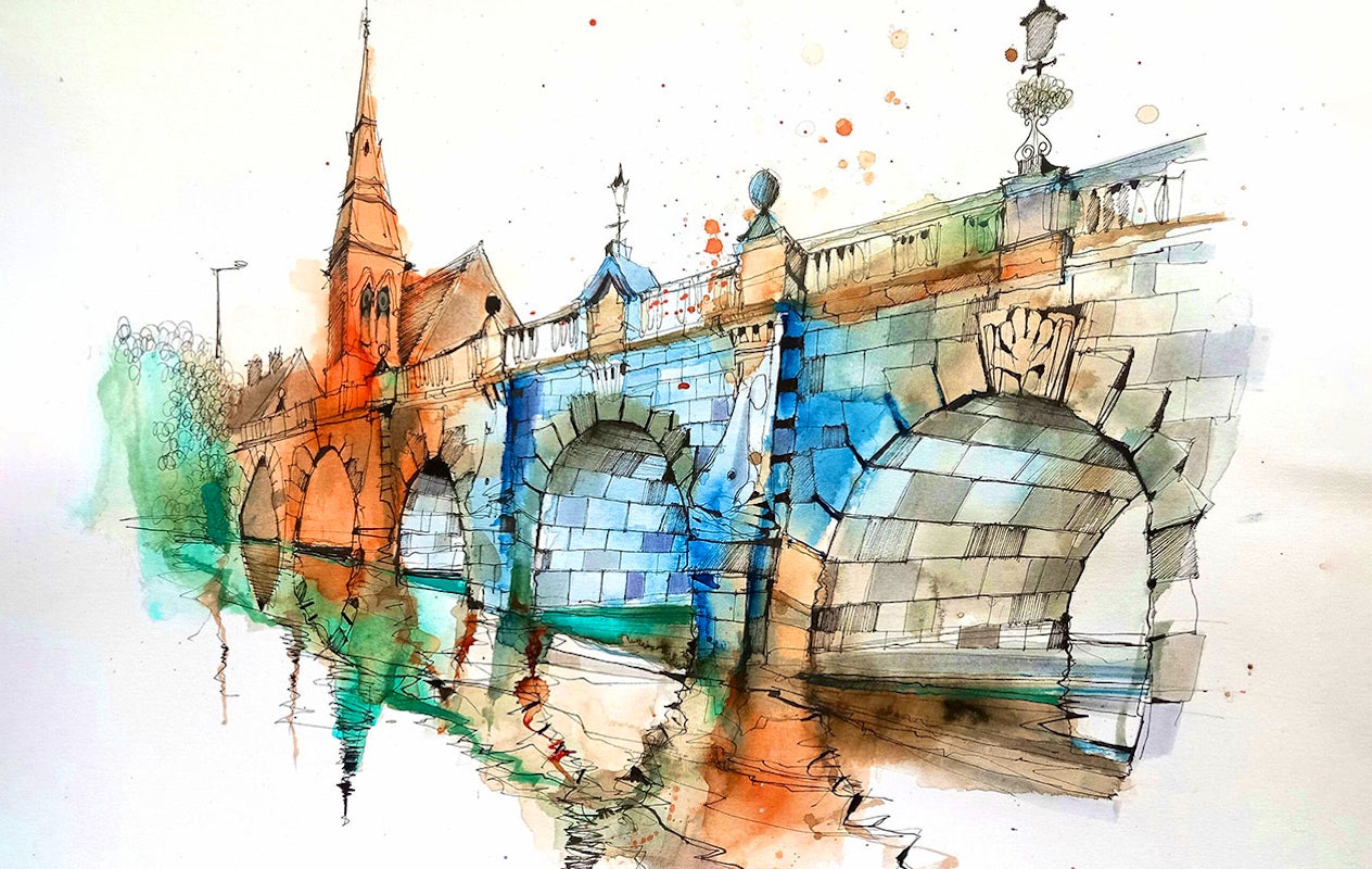 Online cursus Urban Sketching voor beginners
