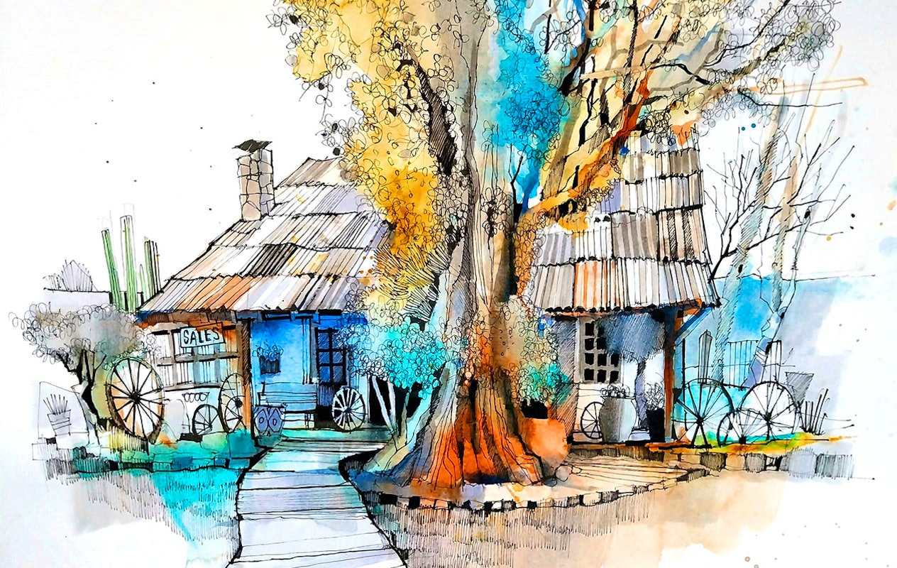 Online cursus Urban Sketching voor beginners