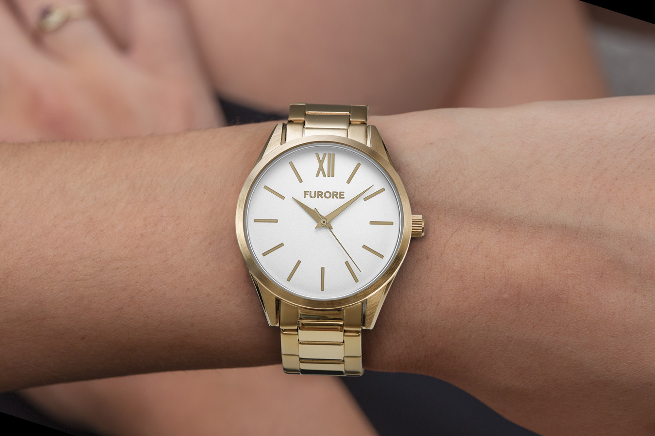 Diva Watch Champagne Colour (FU2206)