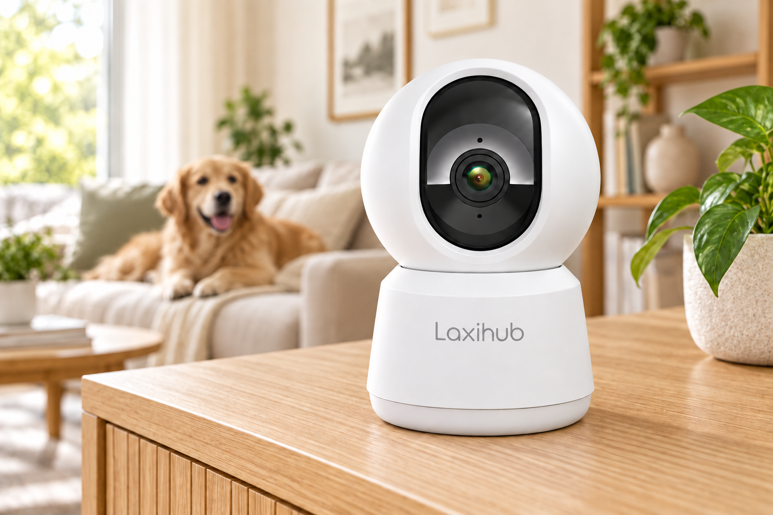 Caméra de surveillance WiFi intelligente 4 MP