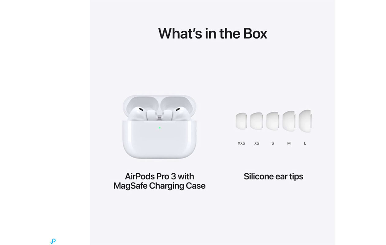 Apple AirPods Pro 3 – Écouteurs Sans Fil