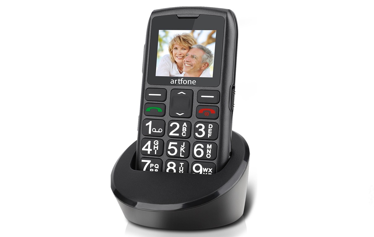 Artfone - Senioren Telefoon - SOS-functie - Valbescherming