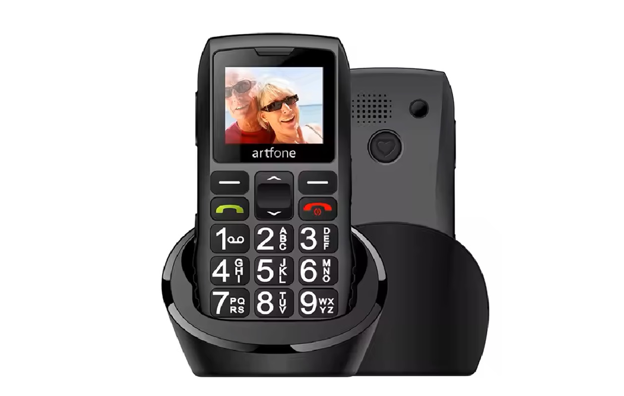 Artfone - Senioren Telefoon - SOS-functie - Valbescherming
