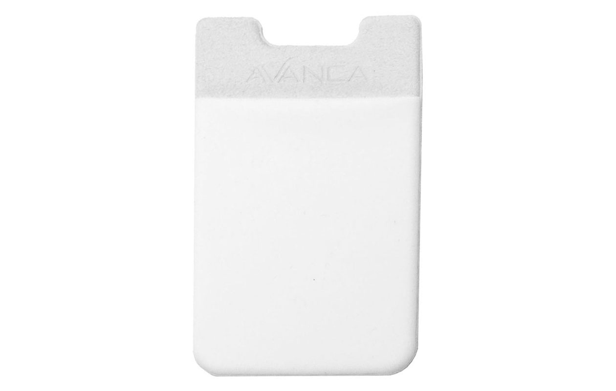 AVANCA smartphone pashouder set (3-pack, wit)