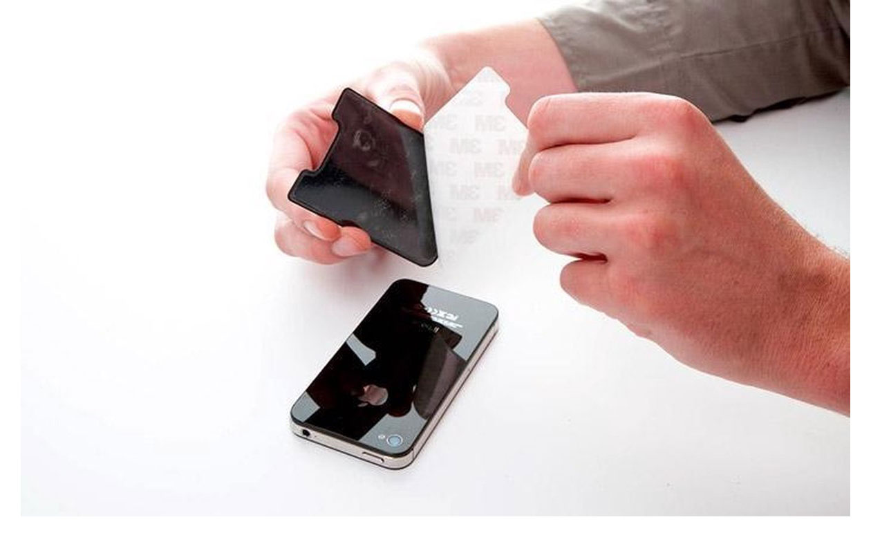 AVANCA smartphone pashouder set (3-pack, wit)