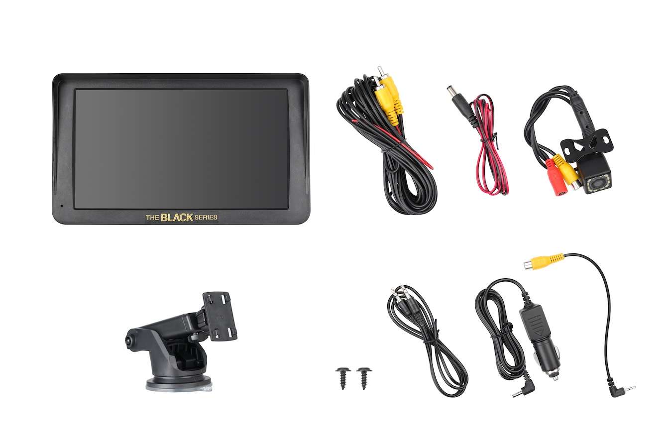 Black series - Autoscherm met touchscreen en achteruitkijk camera 