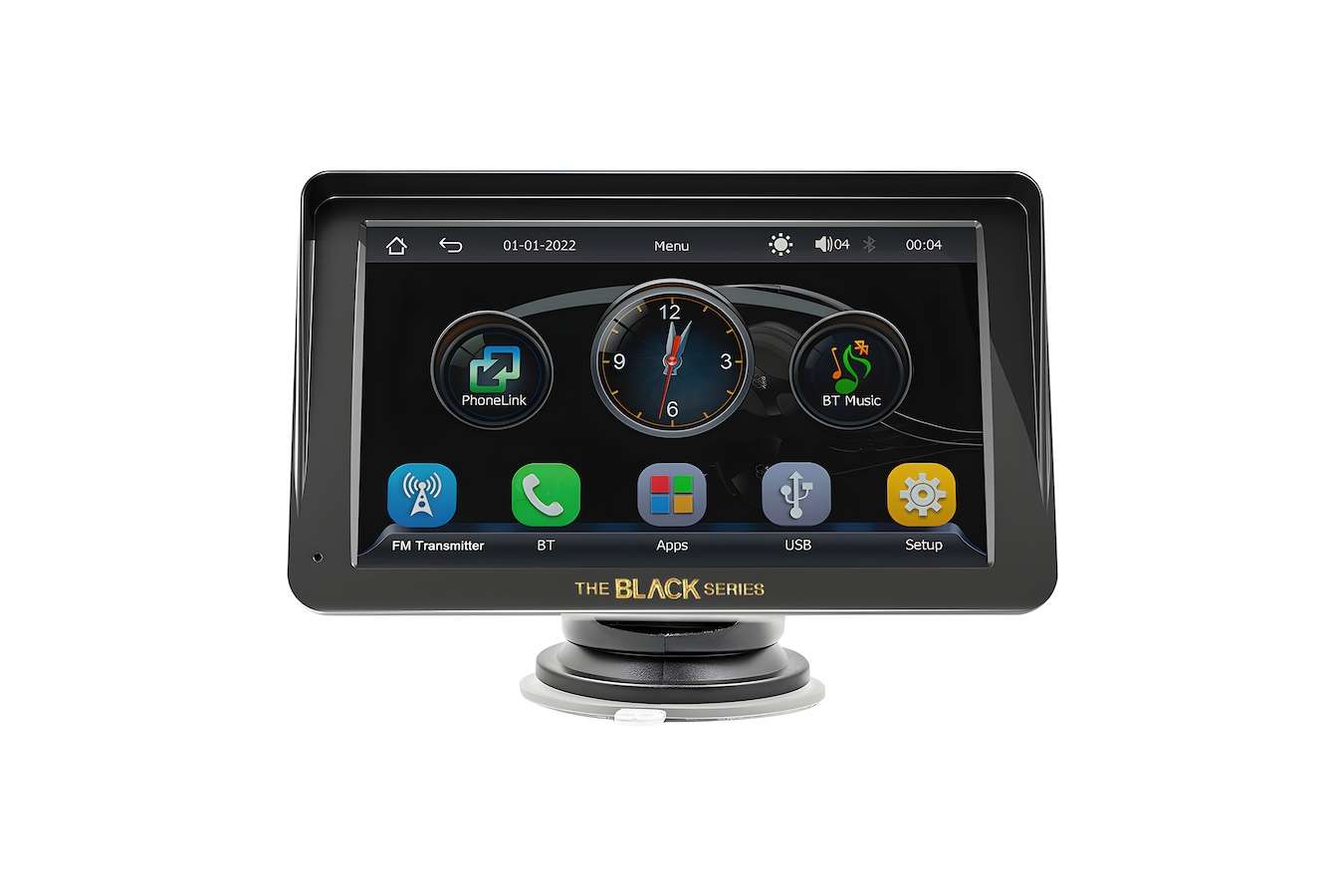 Black series - Autoscherm met touchscreen en achteruitkijk camera 