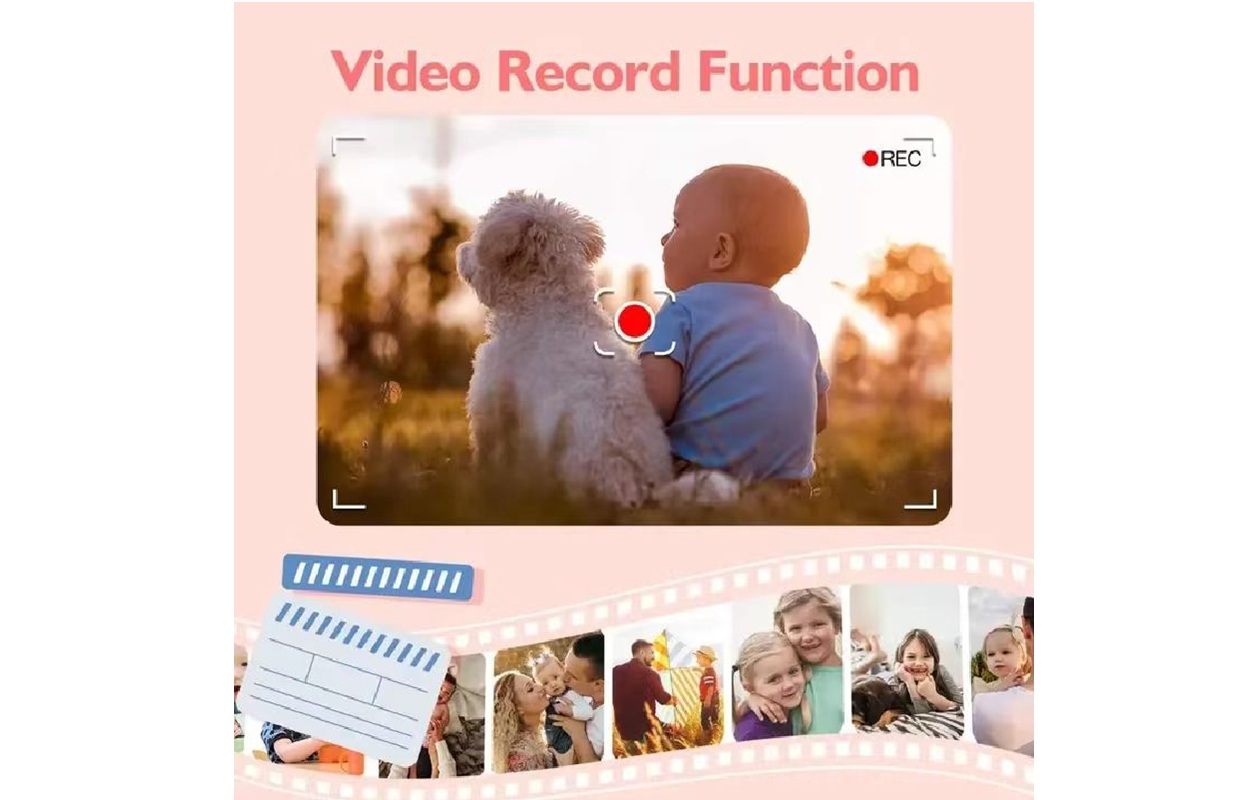 Bobbel Home Digitale Kindercamera 