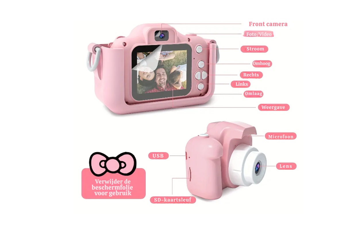 Bobbel Home Digitale Kindercamera 