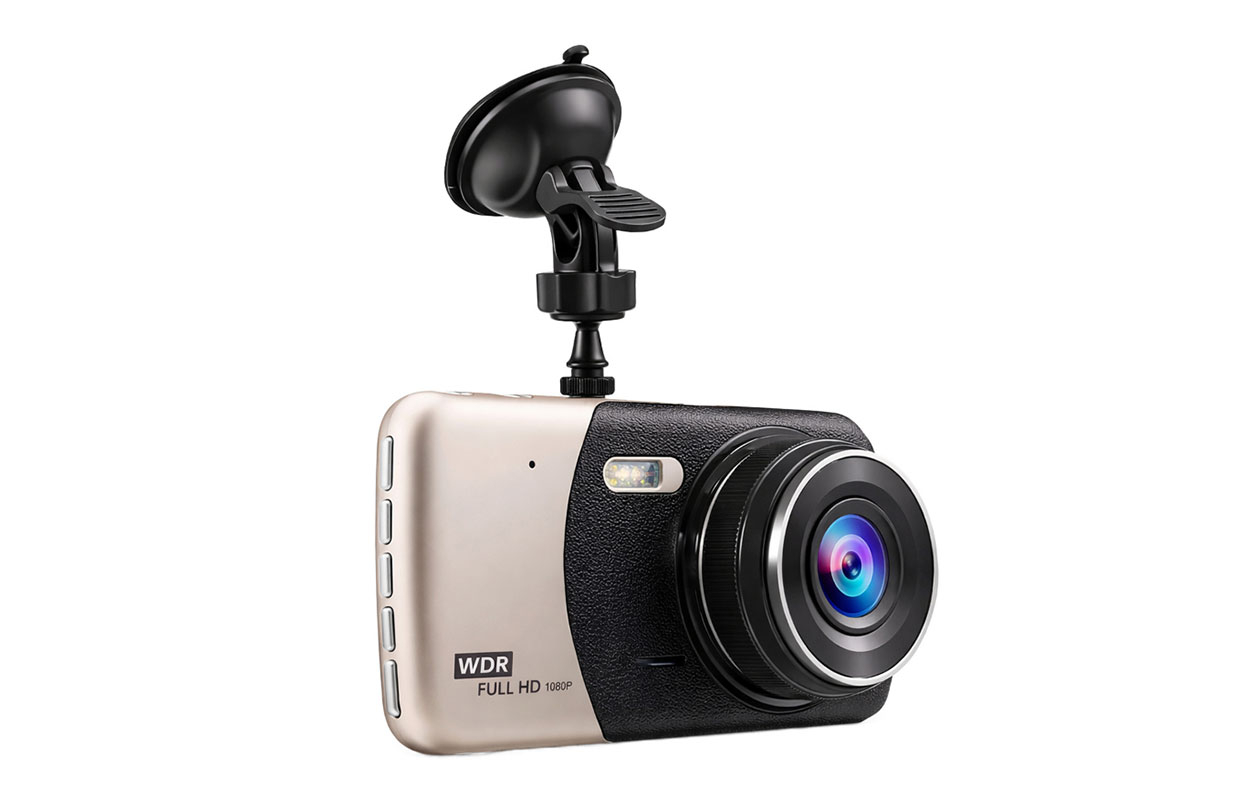 Dashcam Full HD avec caméra de recul