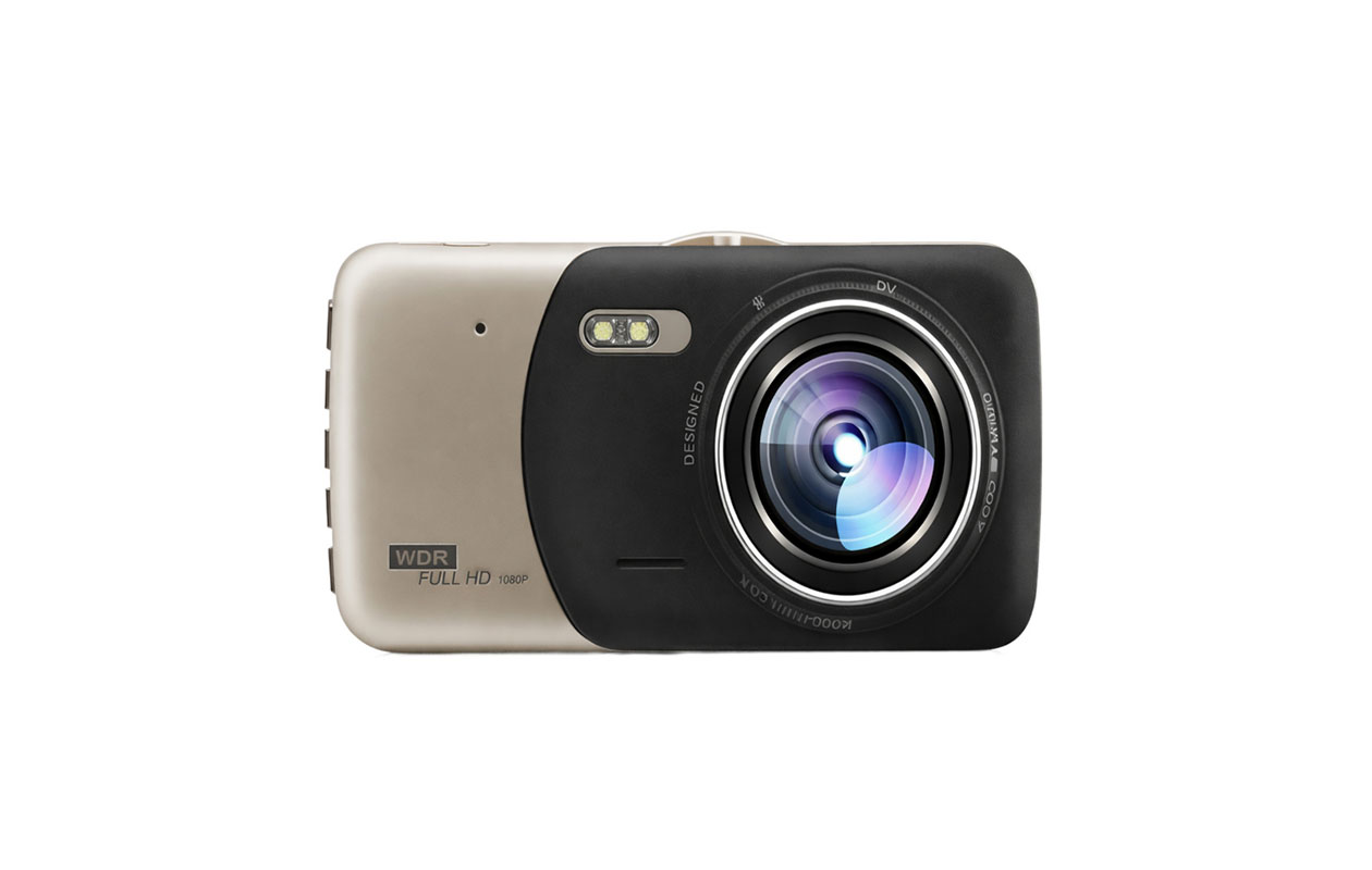 Dashcam Full HD avec caméra de recul