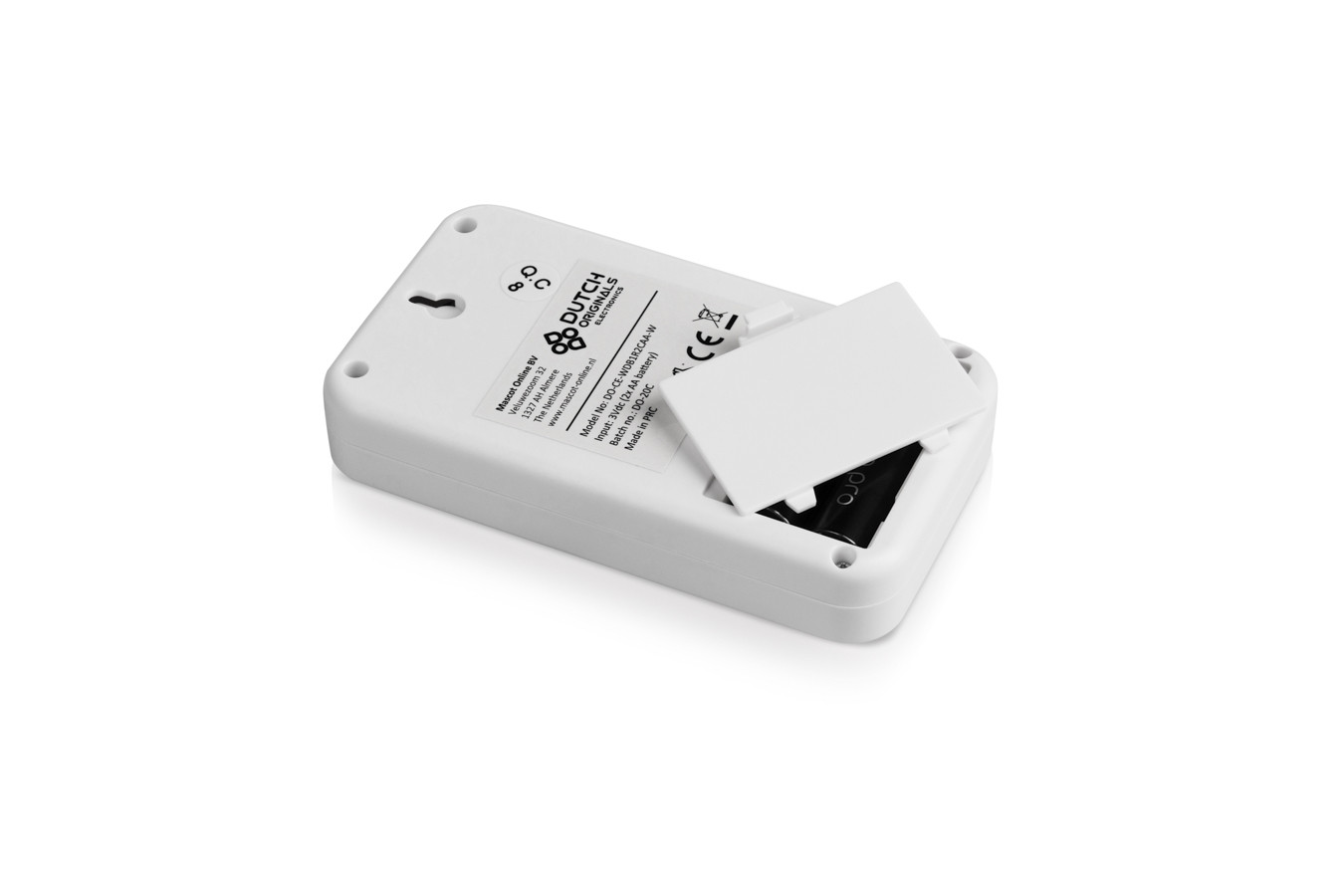 Draadloze Deurbel met 2 ontvangers wit