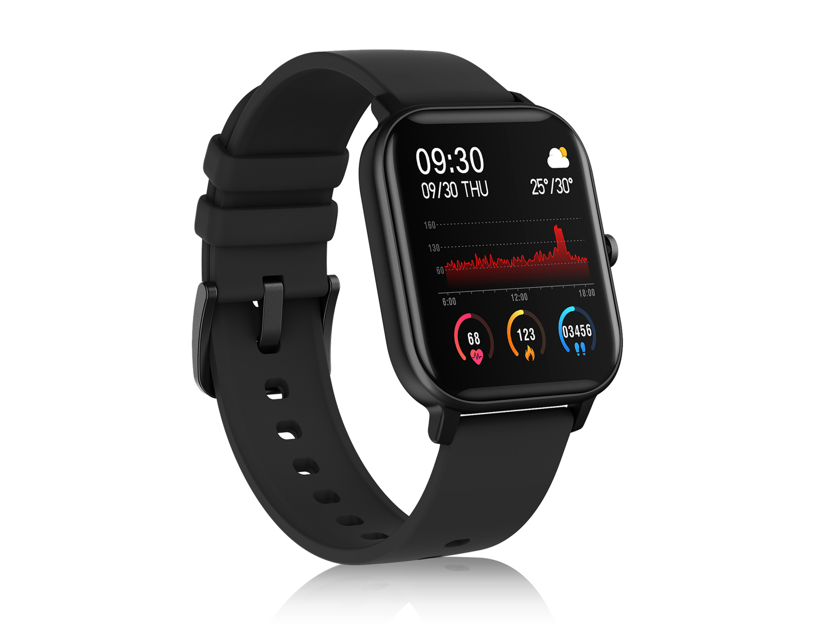 Dutch Original Smartwatch - zwart