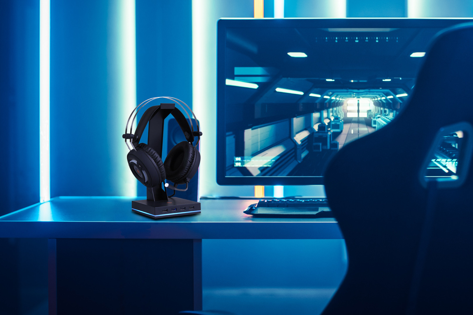 Dutch Originals Headset standaard met LED