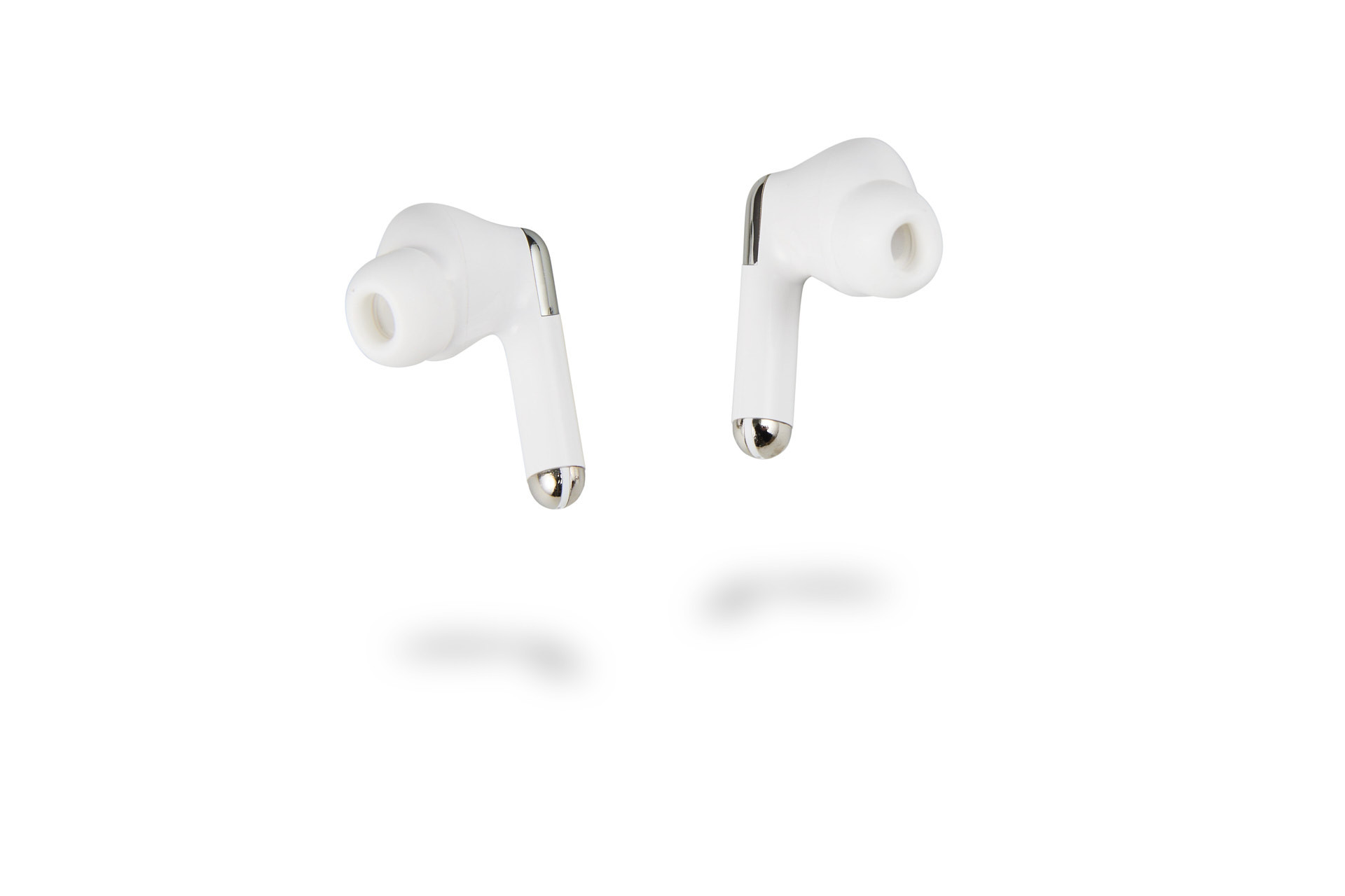 Dutch Originals Écouteurs intra-auriculaires - Blanc/Argent