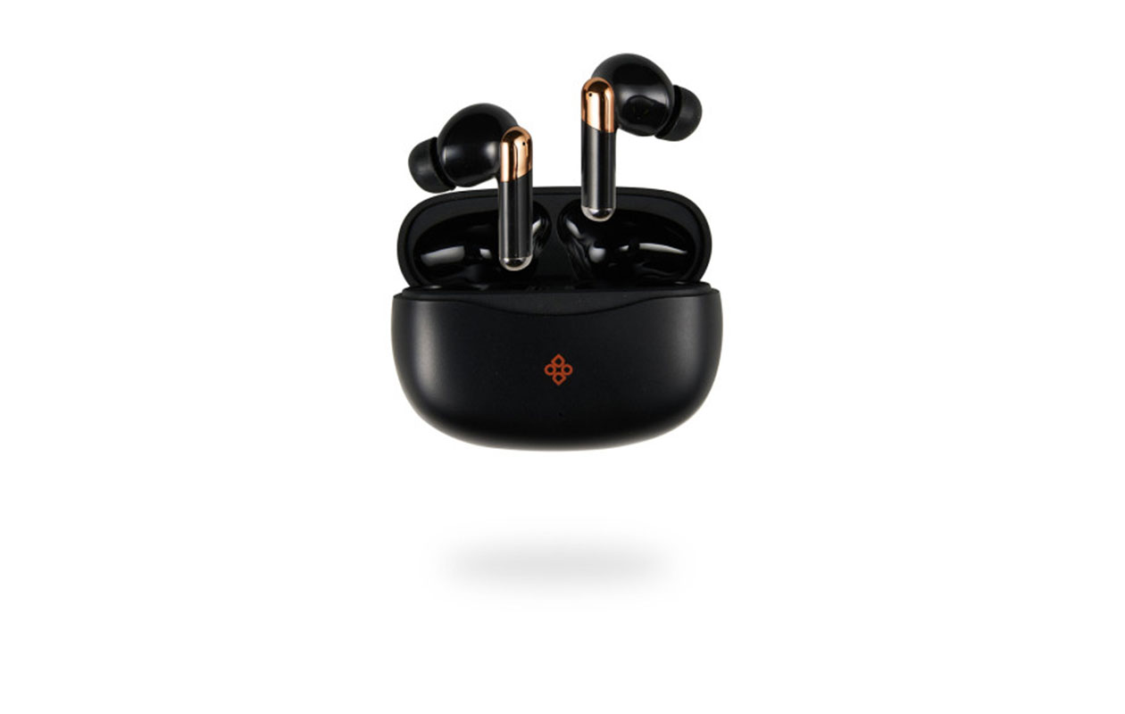 Écouteurs intra-auriculaires Dutch Originals TWS ANC/ENC - Noir/Or rose