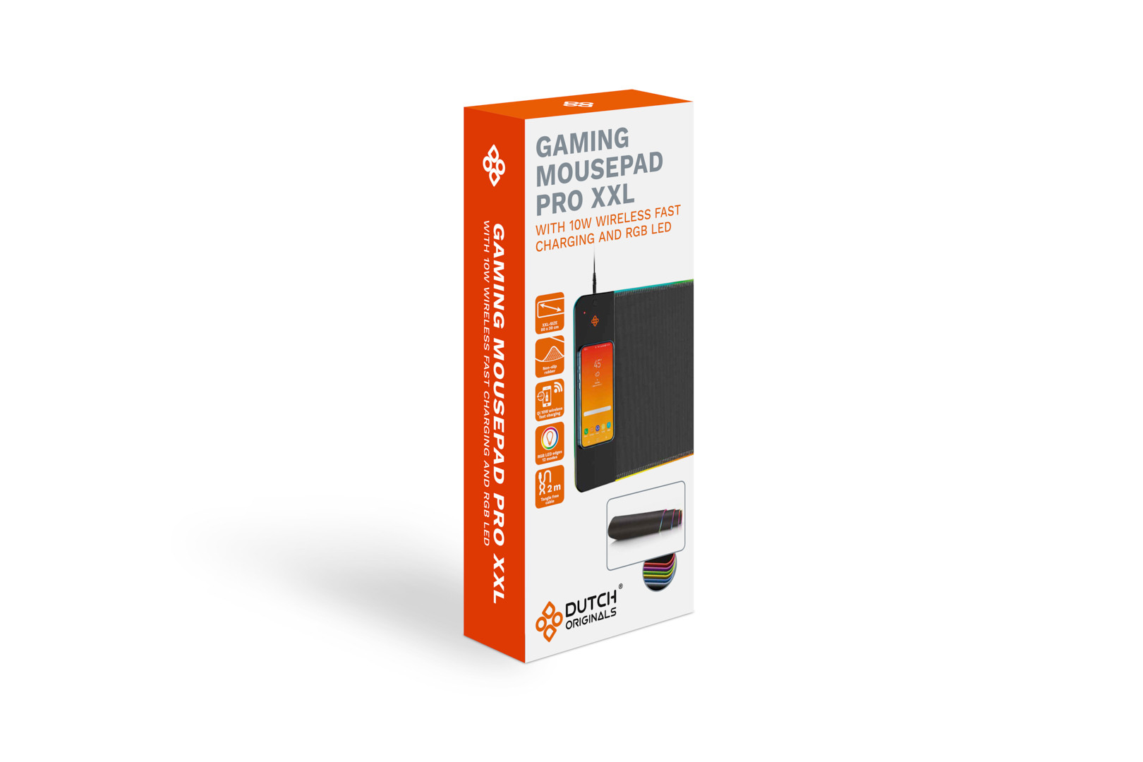 Dutch Originals XXL gaming muismat met LED