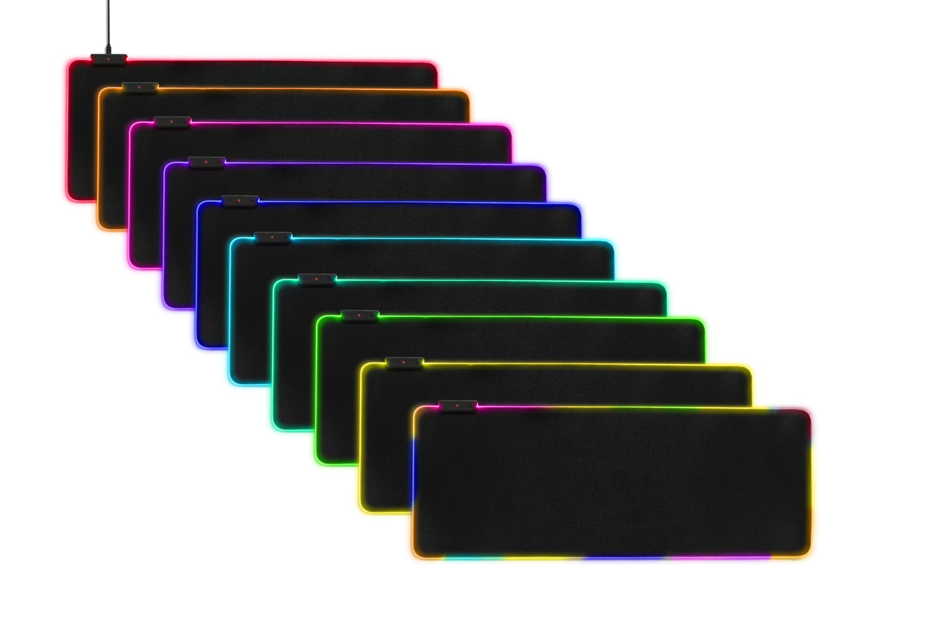 Tapis de souris gaming XXL Dutch Originals avec LED