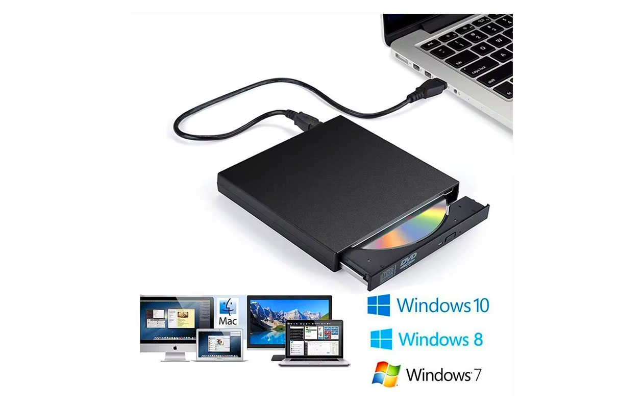 External CD/DVD Drive voor Laptop