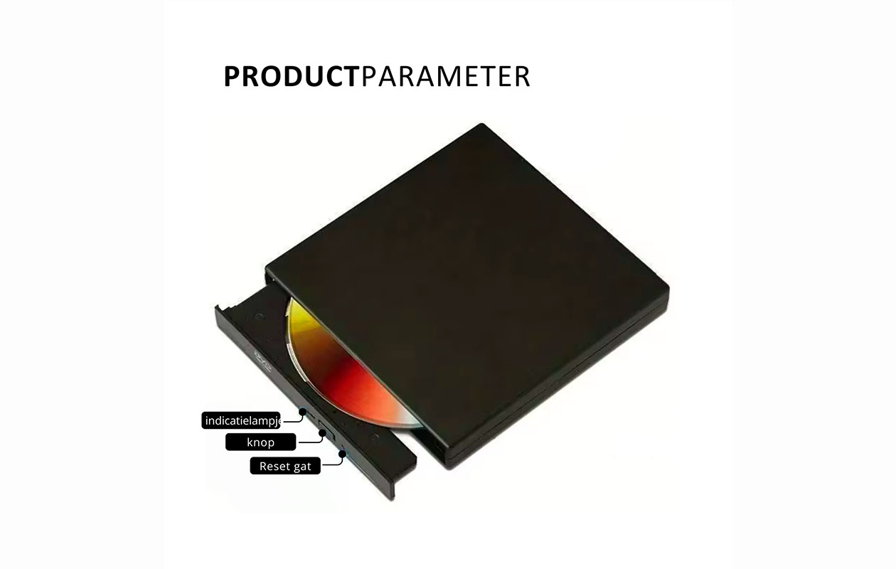 External CD/DVD Drive voor Laptop