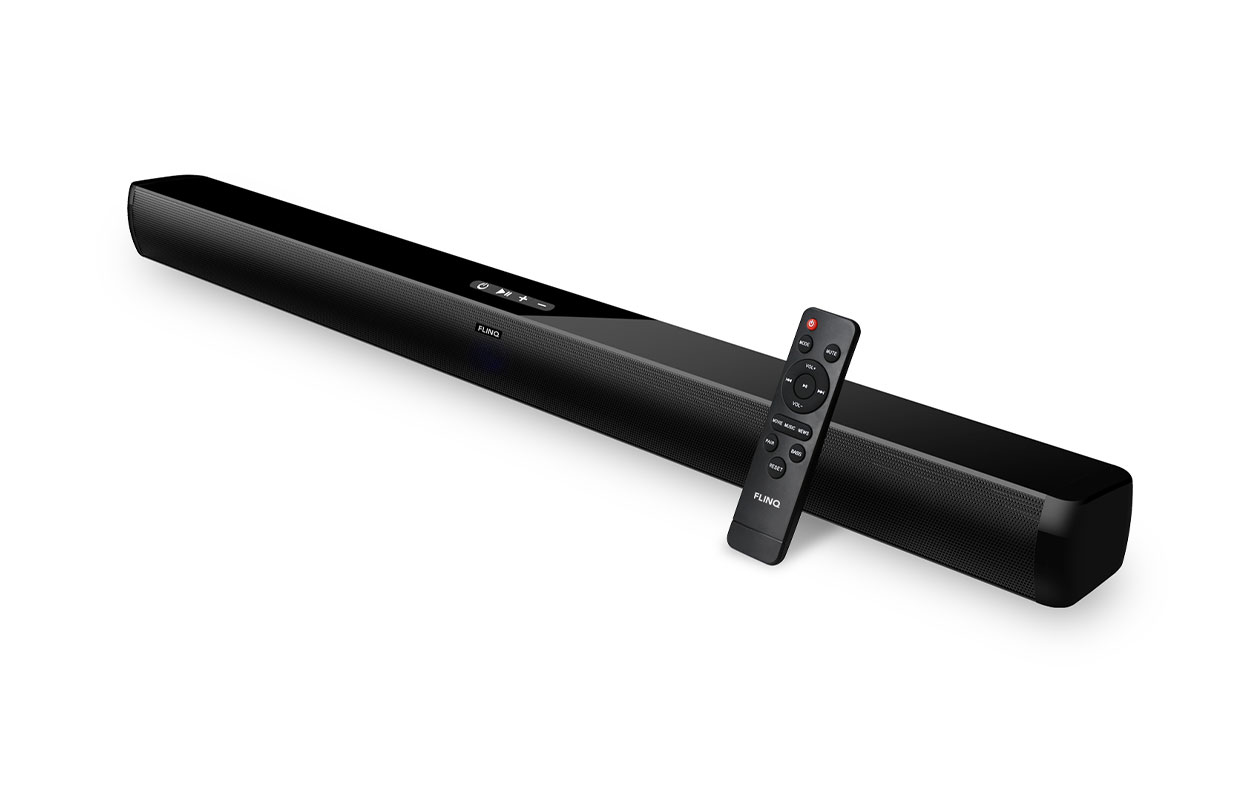 FlinQ Bluetooth Soundbar met ingebouwde Subwoofer