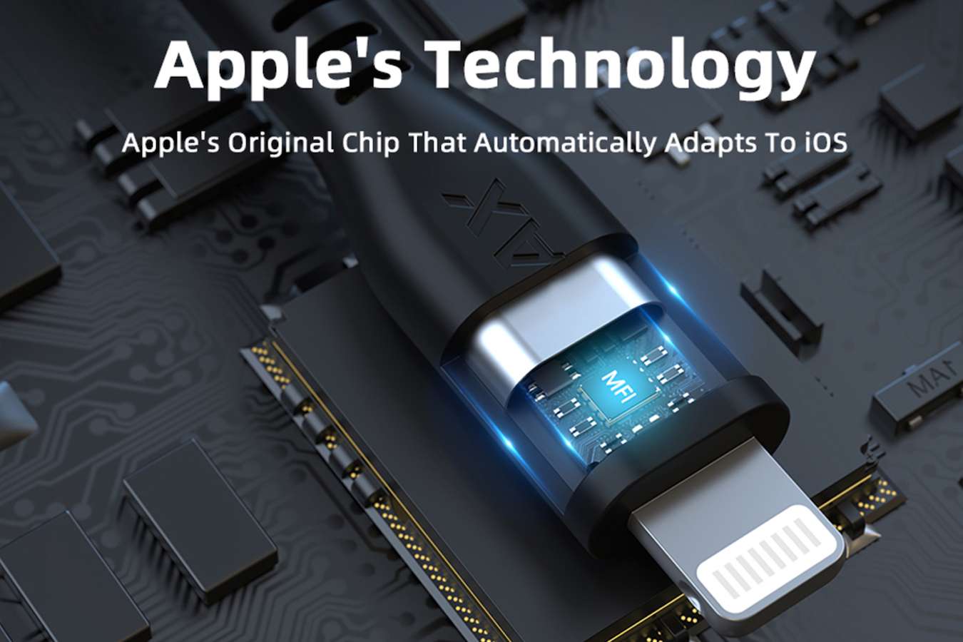 FMAX - Oplaadkabel - Type-C Lightning USB kabel - 1.2 meter - MFI gecertificeerd