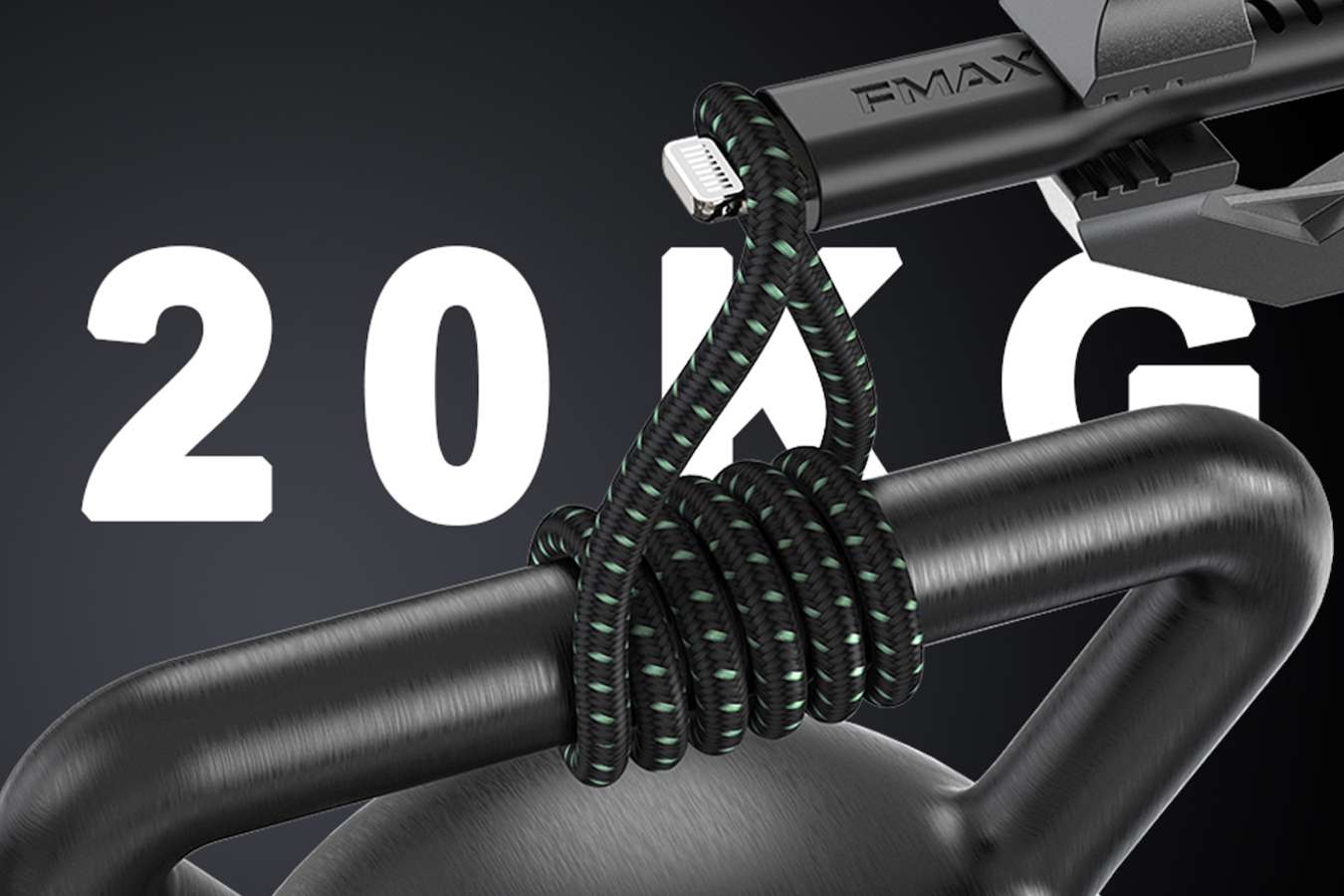 FMAX - Oplaadkabel - Type-C Lightning USB kabel - 1.2 meter - MFI gecertificeerd