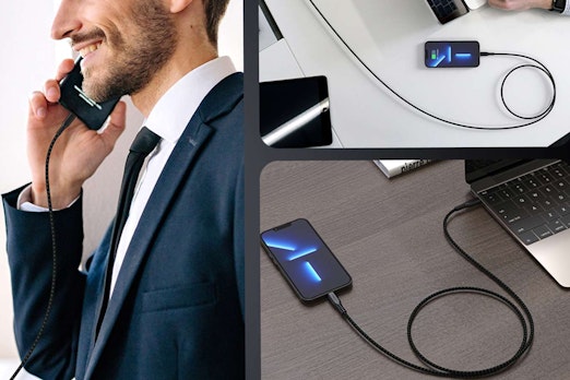 FMAX - Oplaadkabel - Type-C Lightning USB kabel - 1.2 meter - MFI gecertificeerd