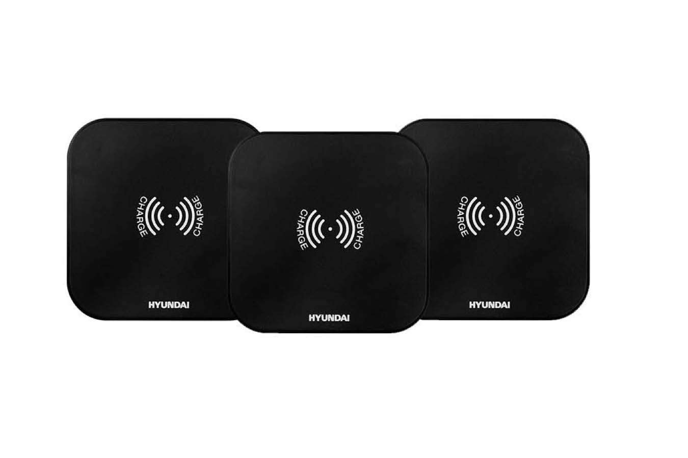 Hyundai draadloze telefoon oplader met USB poorten