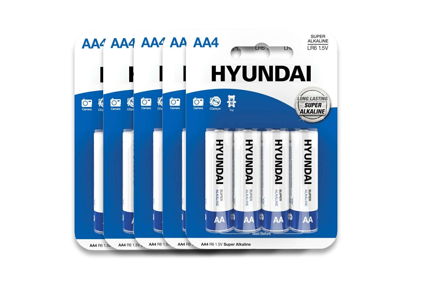Hyundai AA batterijen 60 stuks