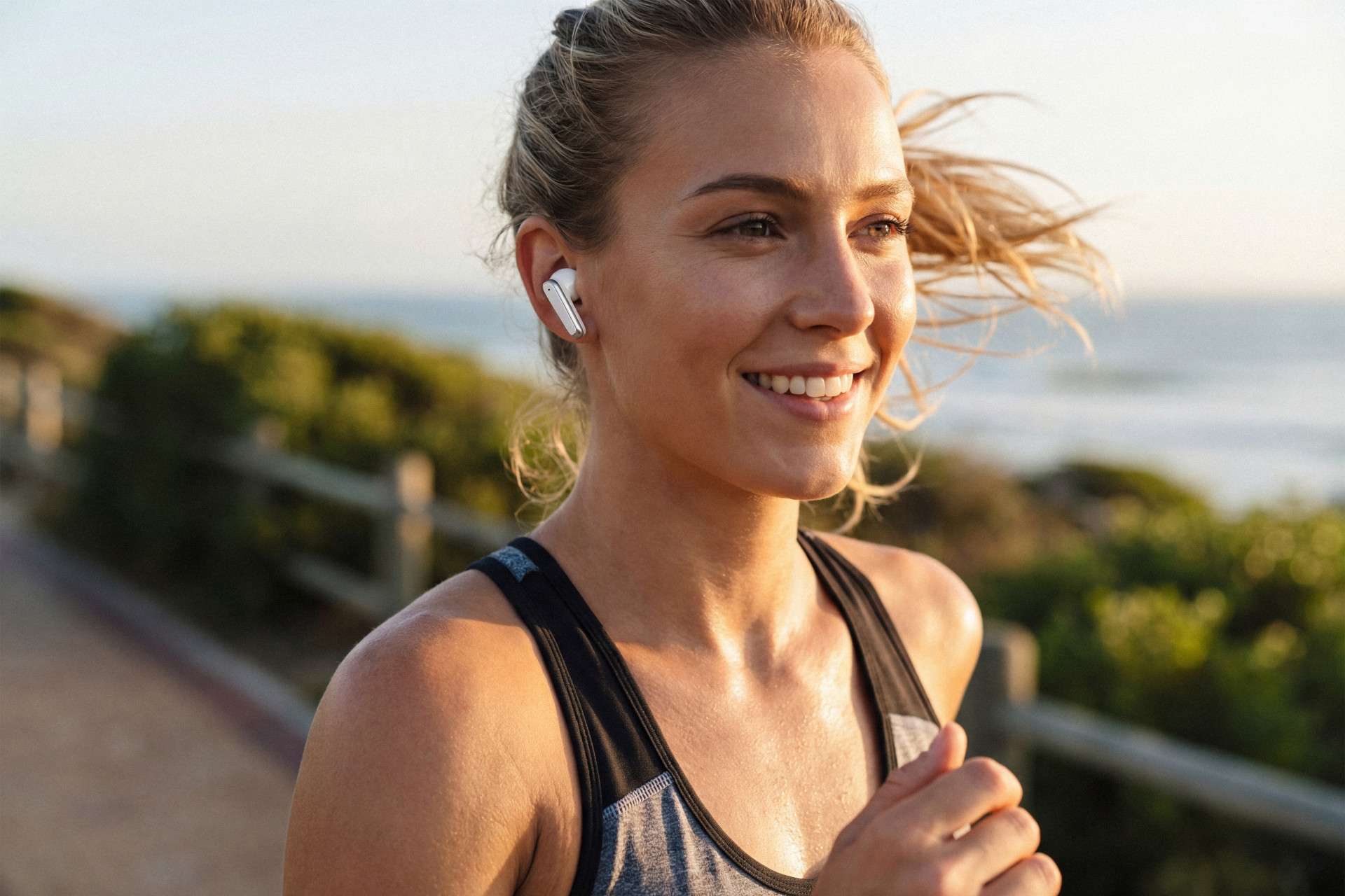 Hyundai Electronics - Draadloze Bluetooth In-ear Oordopjes - Tune - Wit