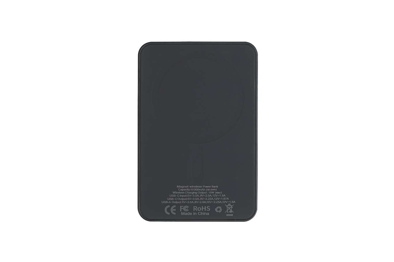 Hyundai Electronics - Magnetische Draadloze Powerbank - 10000mAh